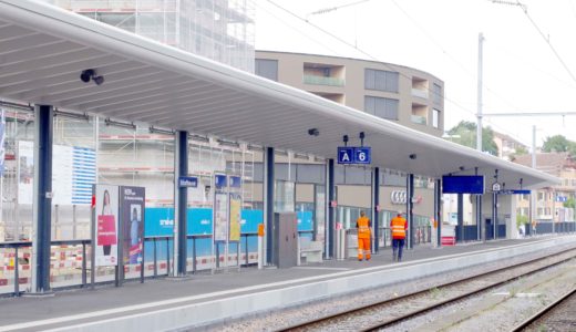 SBB, Perrondach Bahnhof Schaffhausen
